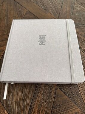 Archer & Olive 8x8 Lined Notebook Café / Books of Beauty Spring Collection